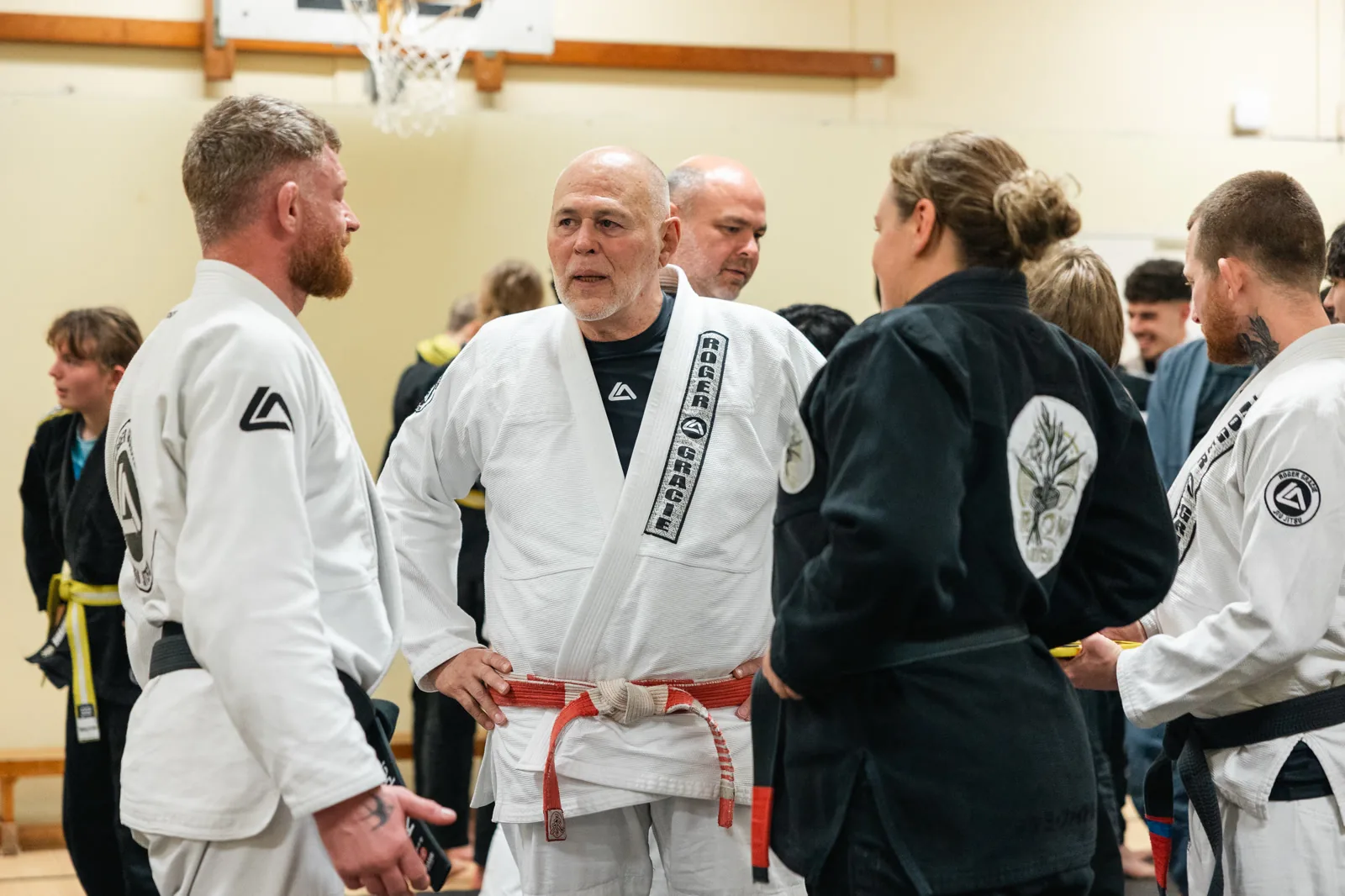 Mauricio Gomes teaching at a Legacy training camp